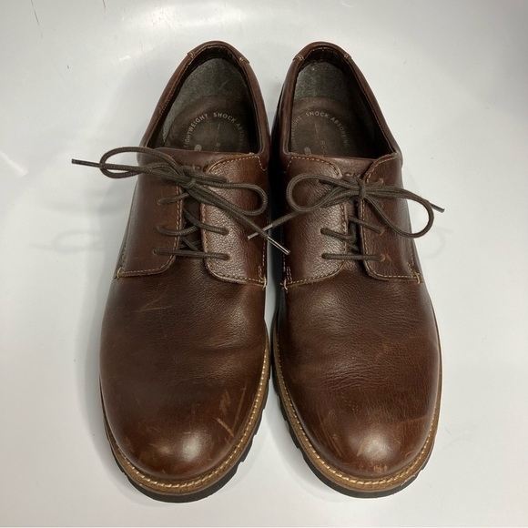 Rockport Kevan oxford leather shoes brown size 10‎ main image 8